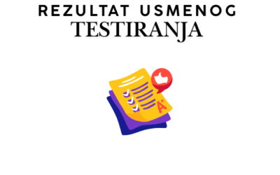 Rezultat usmenog testiranja