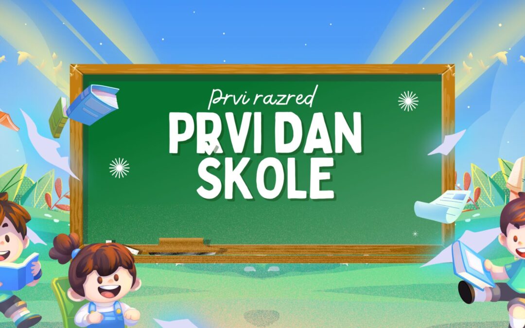 Prvi razredi – prvi dan nastave