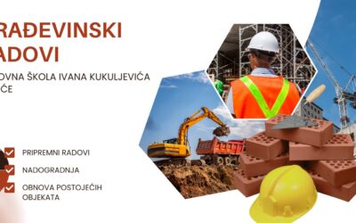 OBAVIJEST – ZAPOČINJU PRIREMNI RADOVI ZA REKONSTRUKCIJU ŠKOLE
