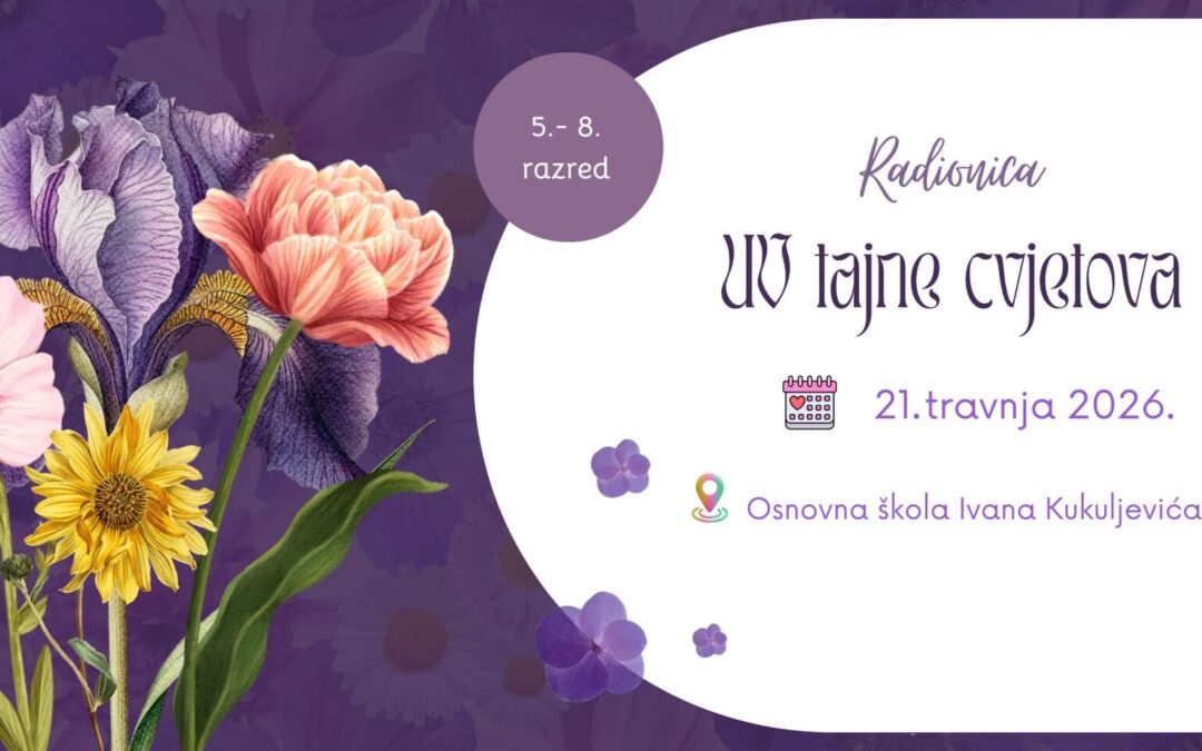 Radionica: UV tajne cvjetova
