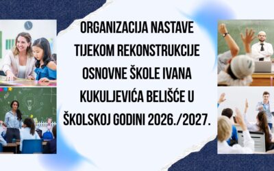 Organizacija nastave tijekom rekonstrukcije