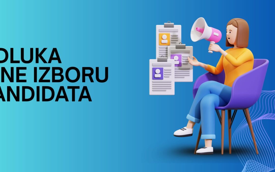 Odluka o ne izboru kandidata